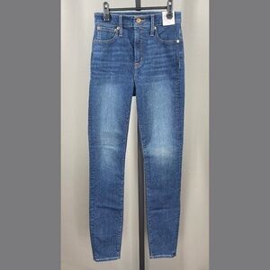 NEW J Crew Jeans Womens 27 tall blue denim skinny preppy casual classic